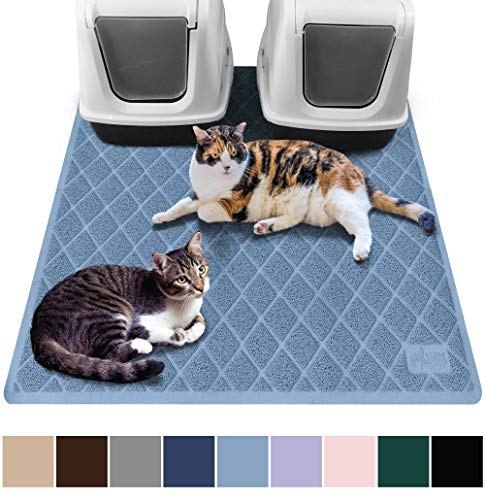 Gorilla Grip Original Premium Durable Multiple Cat Litter Mat, 47x35, XL Jumbo, No