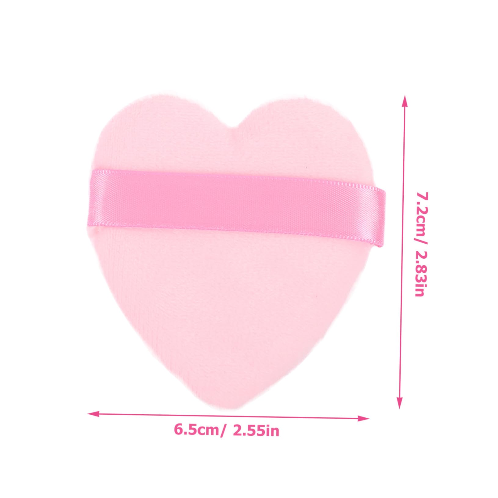 FRCOLOR 6pcs Makeup Setting Powder for Face Foundation Makeup Tools Beauty Sponges