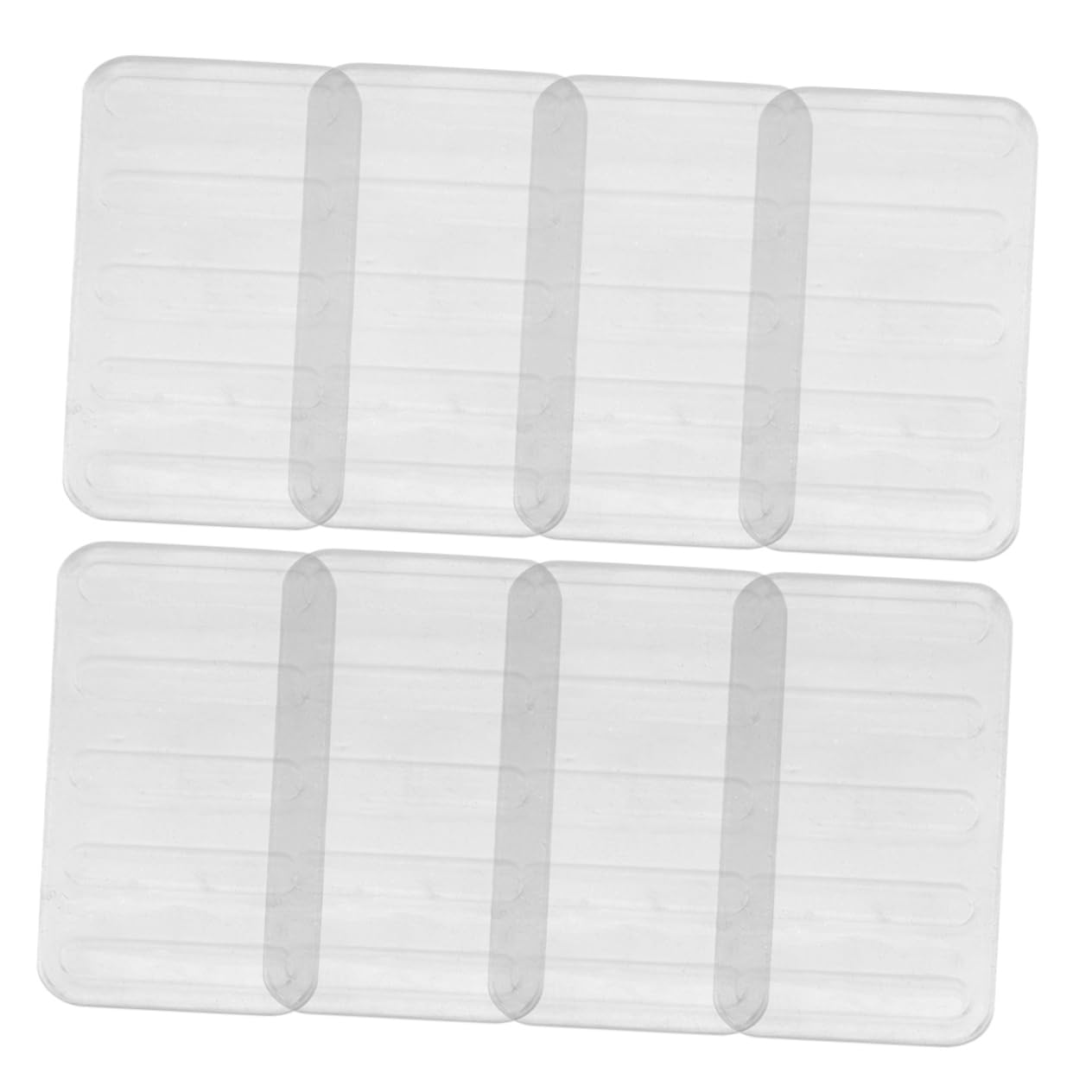 SHINEOFI 5 Series Cuñas De Nivelación De Plástico Transparentes Muebles De Ajustables Y Prácticas Nivelar Mesas Y Muebles 8 Piezas X 5
