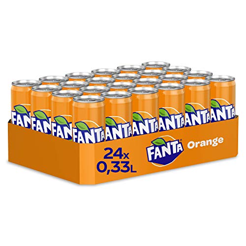 Fanta Laranja 330 ml (embalagem de 24 x 330 ml)