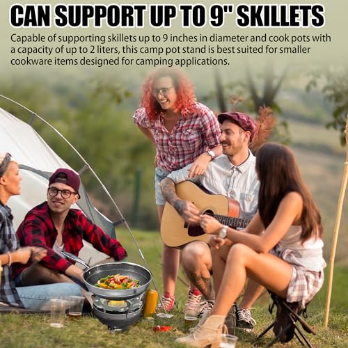 image for TonGass Camping Stoves Pot Support Compatible with Jetboil Stove Pots 