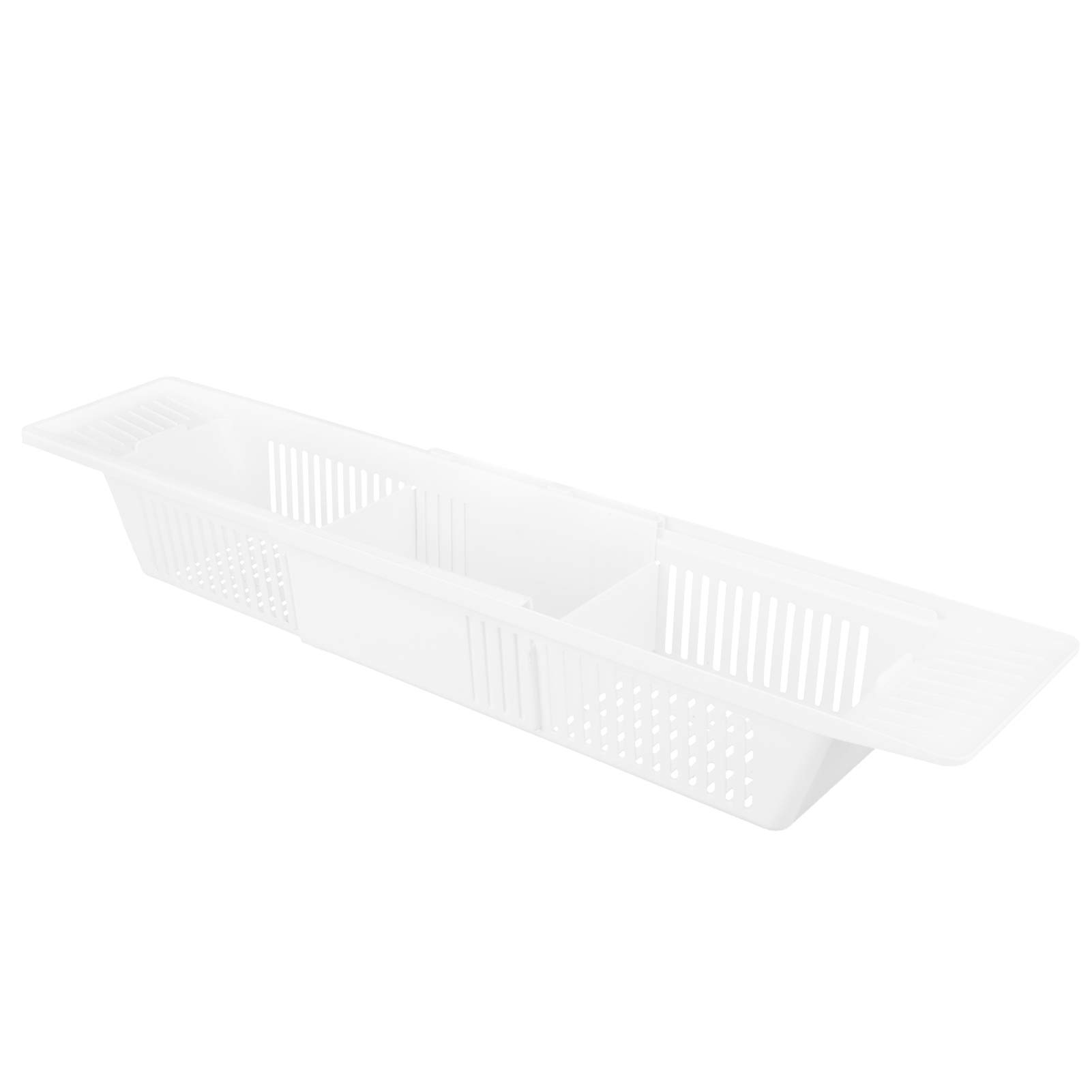 KIMISS Bandeja para Bañera, Bandeja para Bañera, PP, Estante de Almacenamiento Retráctil para Bañera, Organizador de Juguetes de Baño, Cesta de Almacenamiento, Suministros de Baño