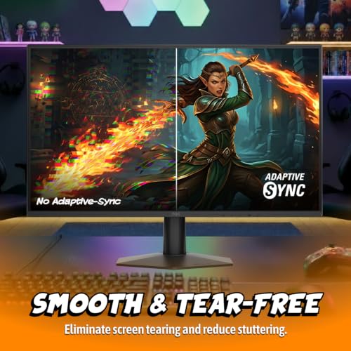 Image of AOC 27 Inch Gaming Monitor FHD 180Hz Fast IPS 0.5ms HDR, 27G51F2 | 1920x1080 Computer Monitor, Adaptive-Sync, LED, Audio Earphone out, VESA Mount, Console Ready, 3-Year Zero-Bright-Dot