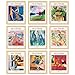97 Decor Matisse Wall Art - Matisse Poster Set, Vintage Prints for Room Aesthetic, Abstract Painting Pictures for Dorm (8x10 UNFRAMED)