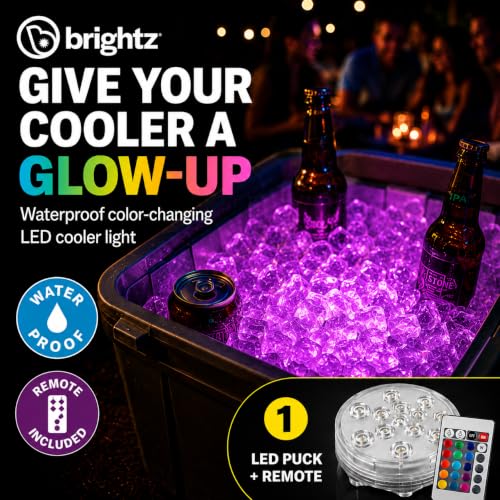 Brightz Cooler Light in use
