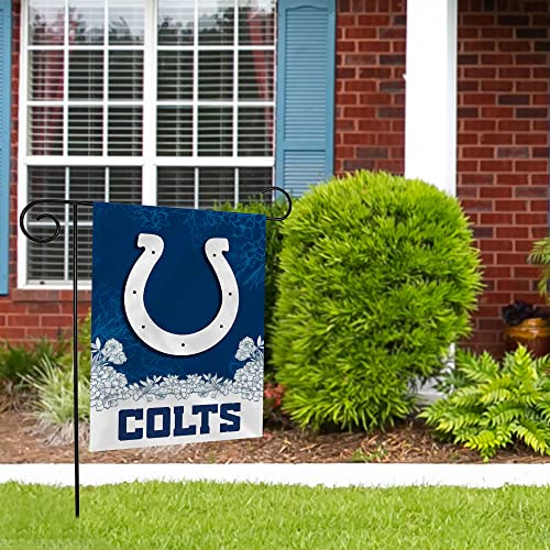 Image of Rico Industries NFL Standard /Primary 13 inch x 18 inch Double Sided Garden Flag - Great Gift for Men, Women, & Fans