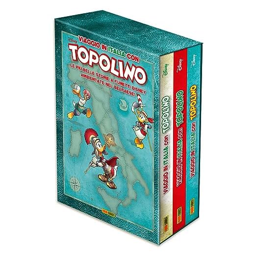 Viaggio in Italia con Topolino - Cofanetto