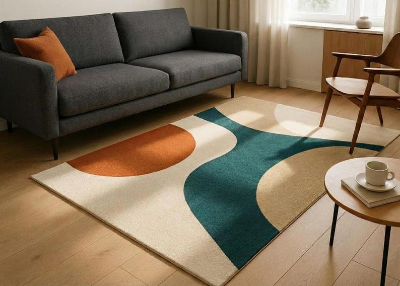Tapis antidérapant et lavable : le confort absolu pour votre salon moderne