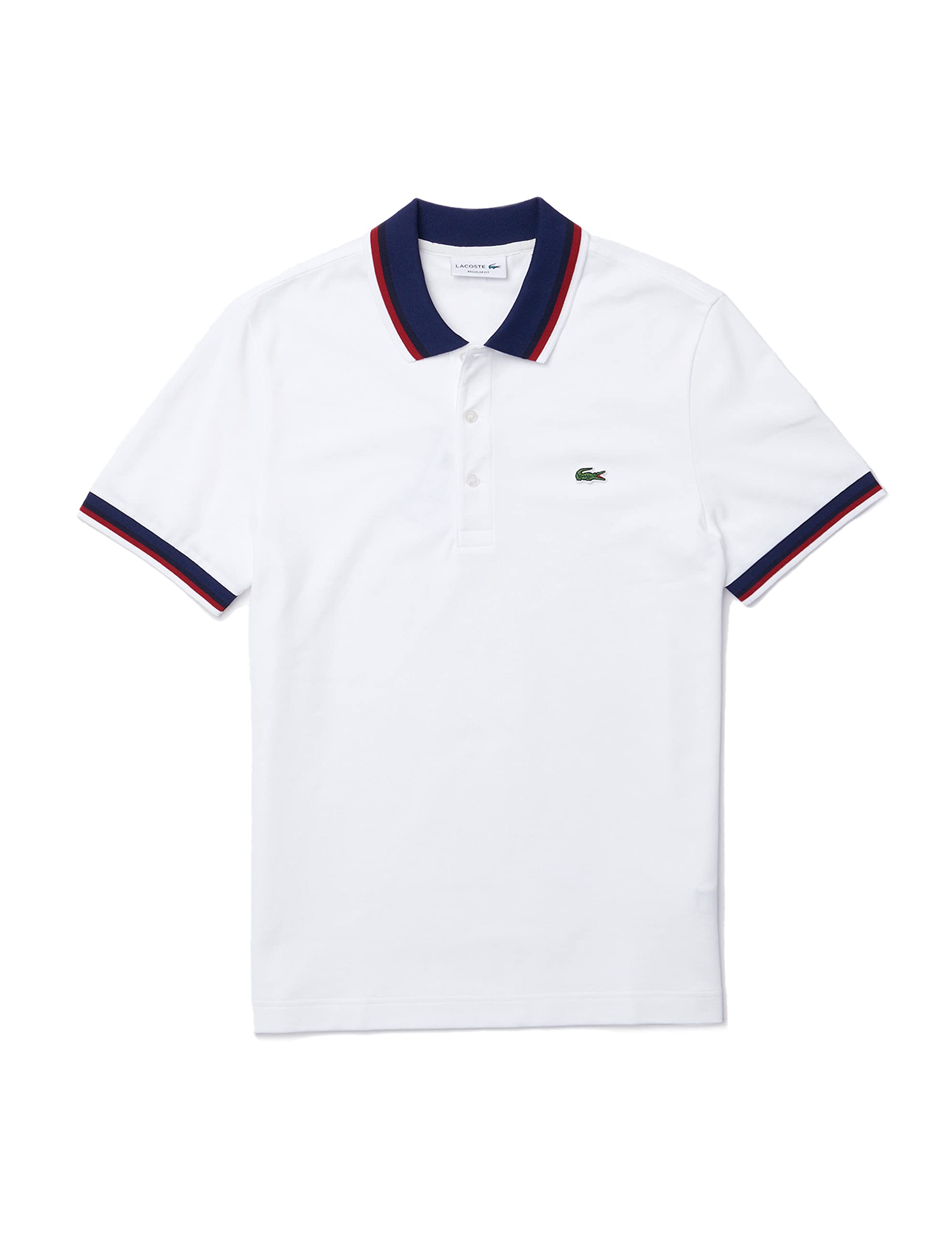 Lacoste Men's Polo Shirt, White, M