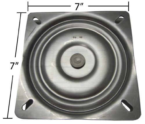 Placa Giratoria de Reemplazo para Butaco de 7" - Fabricado en USA - Modelo FBA_S4697 miniatura 2