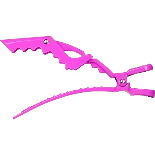 Miniatura 2 de Cala Pinzas para el pelo de cocodrilo lavanda, 4 unidades, 4 unidades