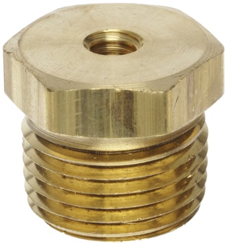 Robert Manufacturing R434 Series Bob Brass Plug Adaptor, 1/2