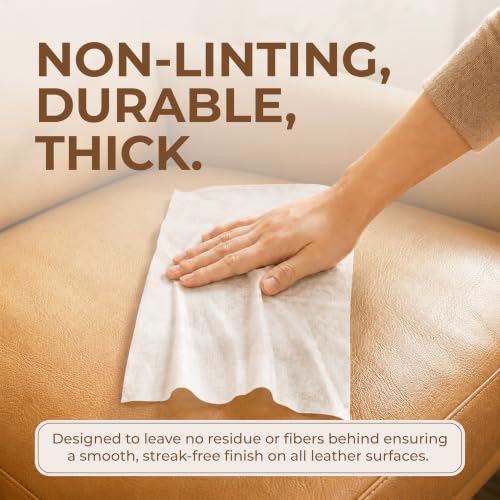 Kreair 3in1 Leather Wipes 75 Count