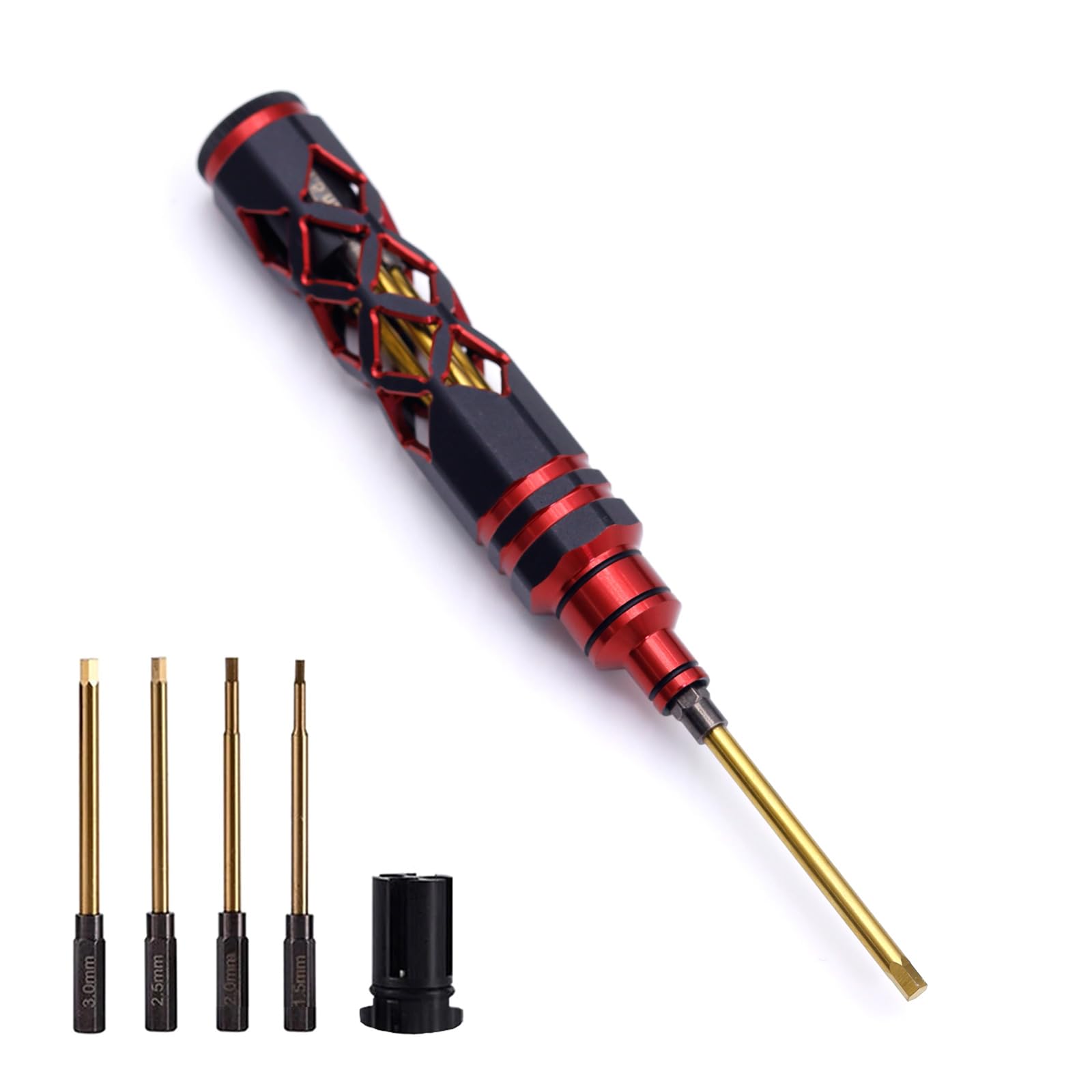 Nueayms Delicate Multiple Size Screwdriver Set For Automotive Vehicle Maintenance Metal Alloy Construction Multiple Color Options Hex Driver Set