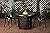 Fire Sense 62988 Wagner Woven Aluminum Convertible Gas Fire Pit Table 37,000 BTU Multi-Functional Outdoor with Fire Bowl Lid, Nylon Weather Cover & Clear Fire Glass - Bronze Finish - Round - 34"