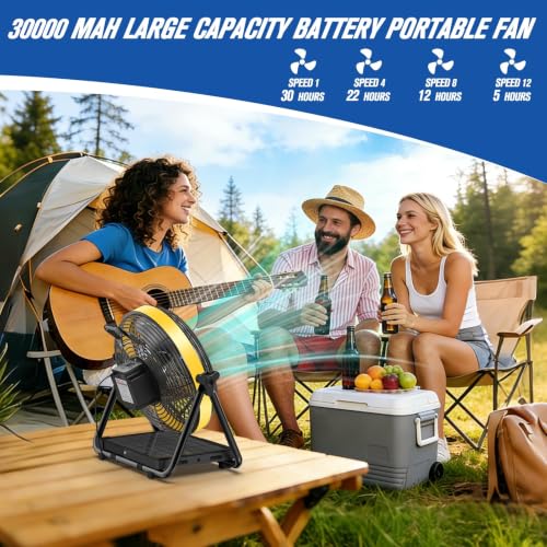 ZMLBTF 10 Inch Solar Powered Outdoor Fan with 10W Detachable Solar Panel - image 7