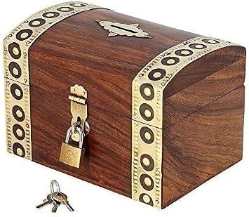 Coin Bank Money Saving Box - Banks for Adults - Wood Vacation Piggy Bank Design_3