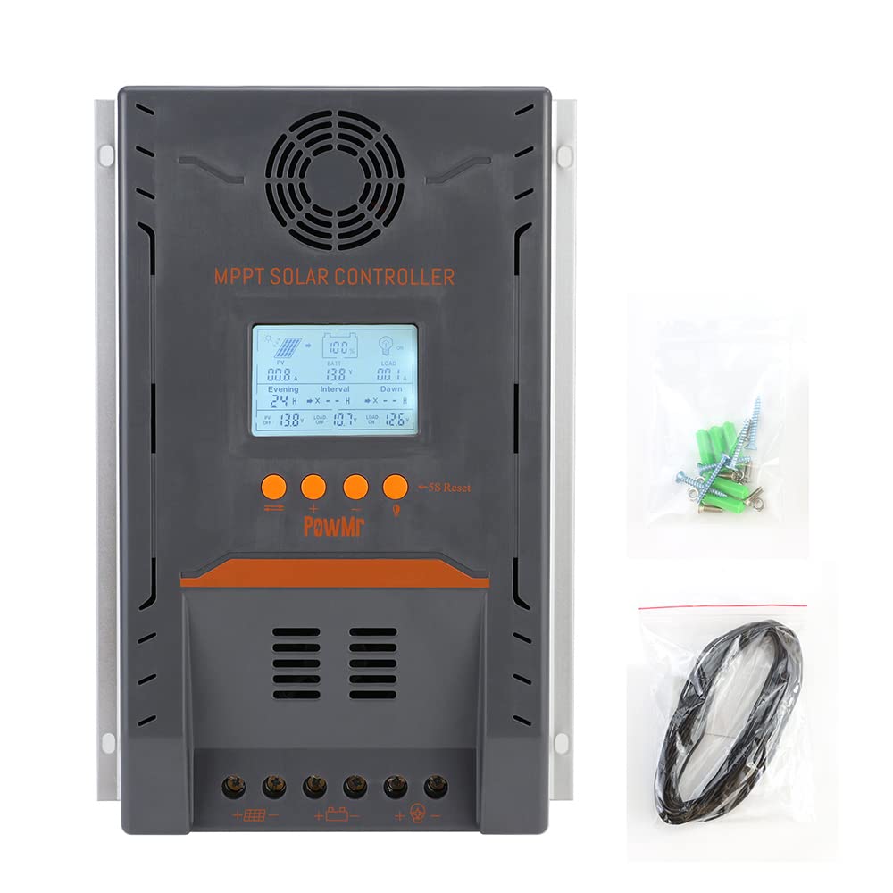 Controlador Solar MPPT 100A 12V/24V Sistema De Control De Carga De Panel Solar Fotovoltaico