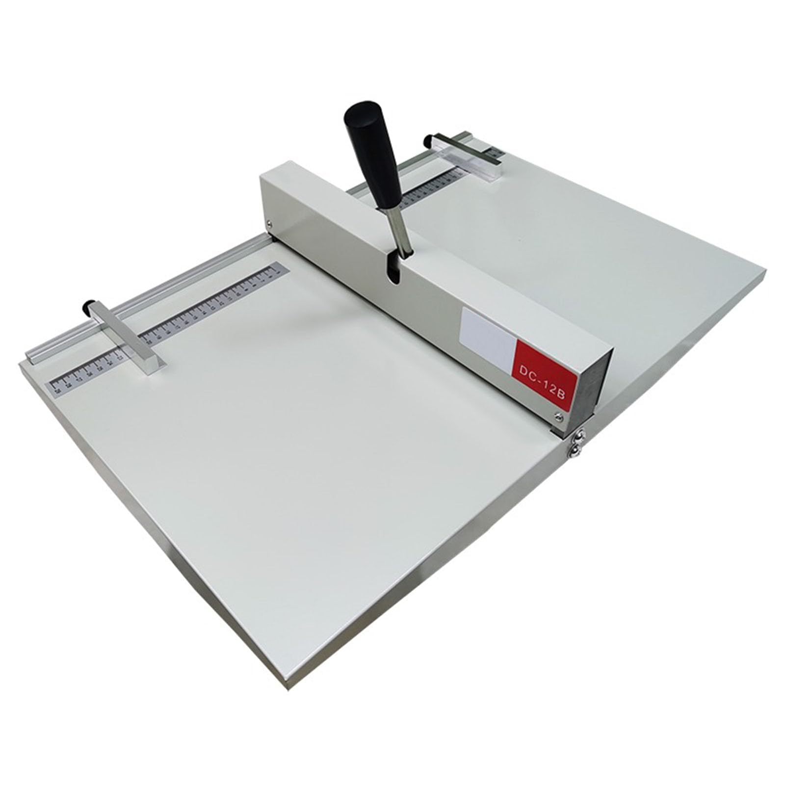 Ręczna Bigówka do Papieru A4 z 2 Magnetycznymi Ogranicznikami | Solidne Narzędzie, Dokładna Skala, Bigowanie 360mm, Obsługa Papieru 450g, do Kart i Broszur
