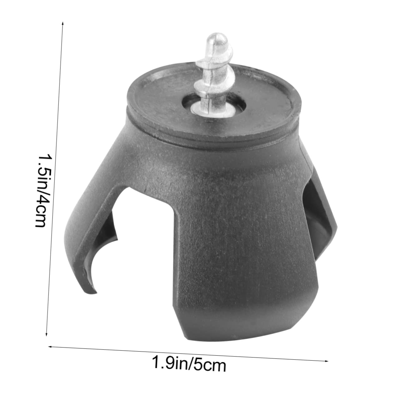 BCOATH 3 Pcs Ball Grabber Tool Durable Prong Golf Ball Picker Easy to Use Claw Gripper for Effortless for Golf Enthusiasts Black