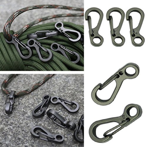 10 pack moschettone Keychain Clip Mini