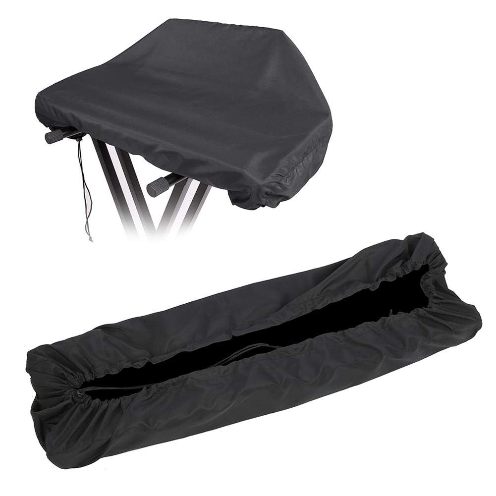 Dustproof Waterproof Dust Cover, Lightweight Digital Piano Keyboard Dust Cover, for Black 88-Keys Piano Black 61-Keys Piano(88 key black)