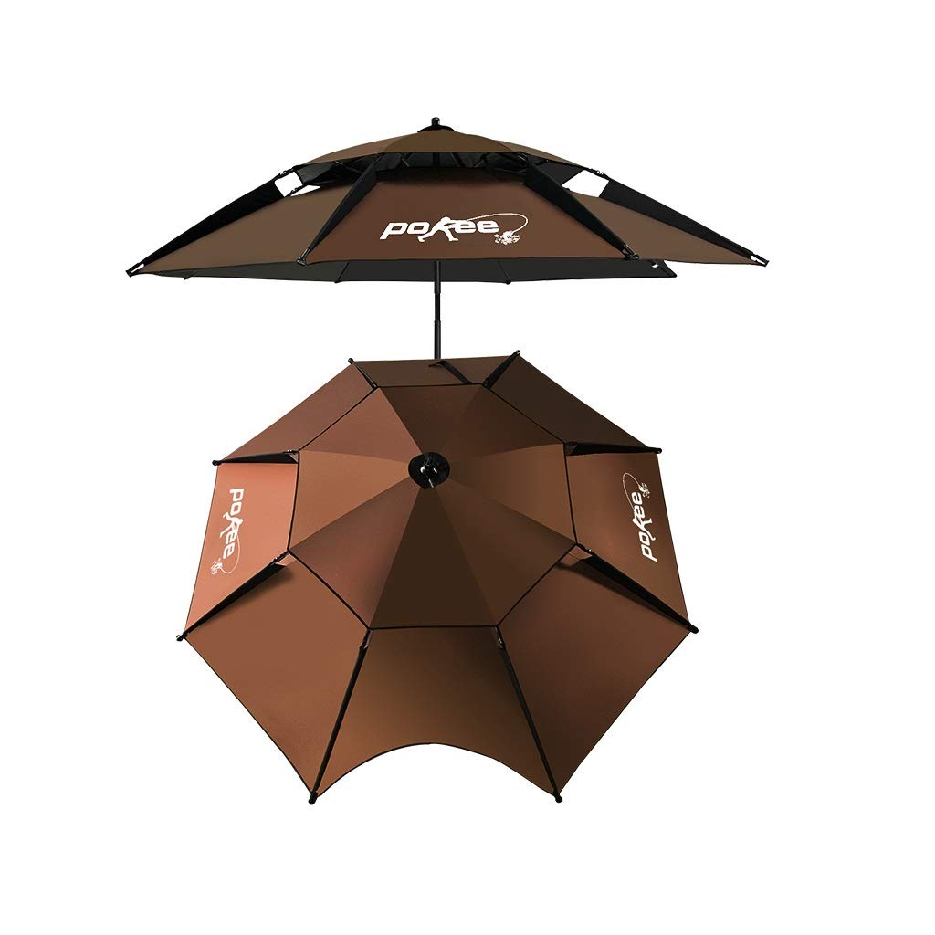 EPANO Parasol/parasol wędkarski 2.0/2.2/2.4 Metro Uniwersalny Rainsport Czarny Plastikowy Składany Parasol Wędkarski Parasol Wędkarski Parasol Fishing Parasol Dostaw z kotwicą piasku, plaża, pat