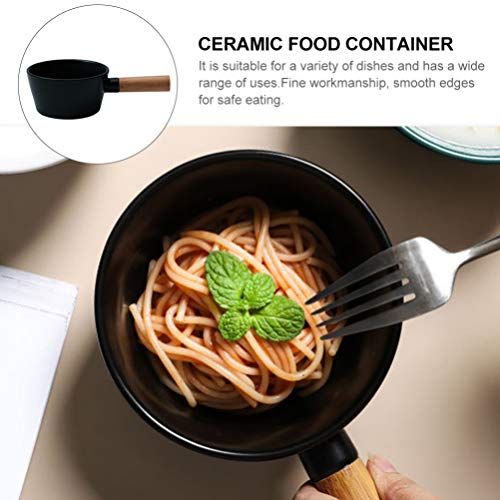 Cabilock Tigela de cerâmica para macarrão, arroz, cozinha, frutas, salada, tigela de sopa, pote de c