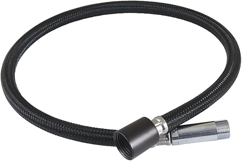 Kingston Brass GSSPRHOSE725 Manguera de pulverización trenzada para grifo de cocina de 29 pulgadas, bronce aceitado