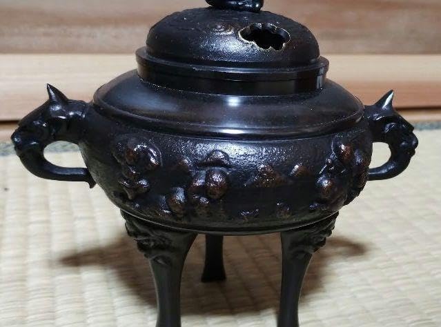 Amazon.co.jp: 香炉 村田宏 高岡銅器 七福神 桐箱入り 村田宏作香炉