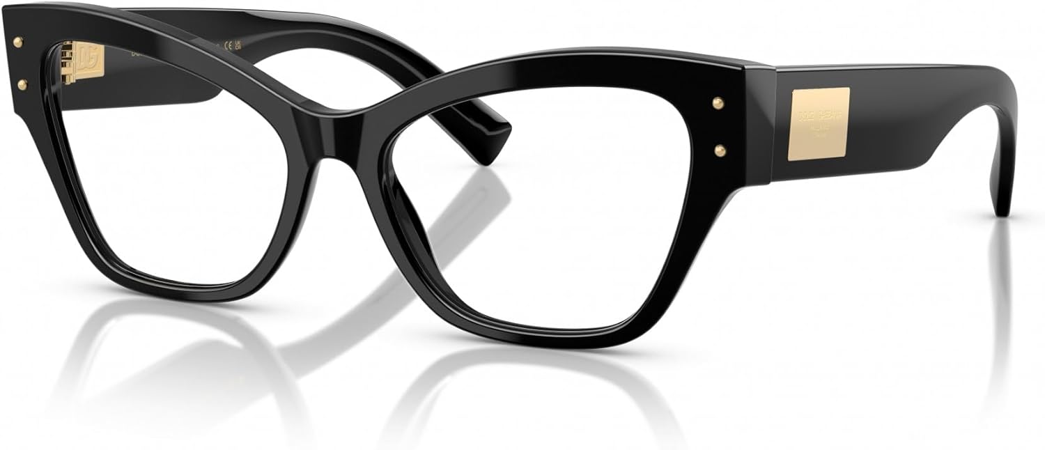 Dolce & Gabbana DG3404 EYEGLASSES BLACK 54mm