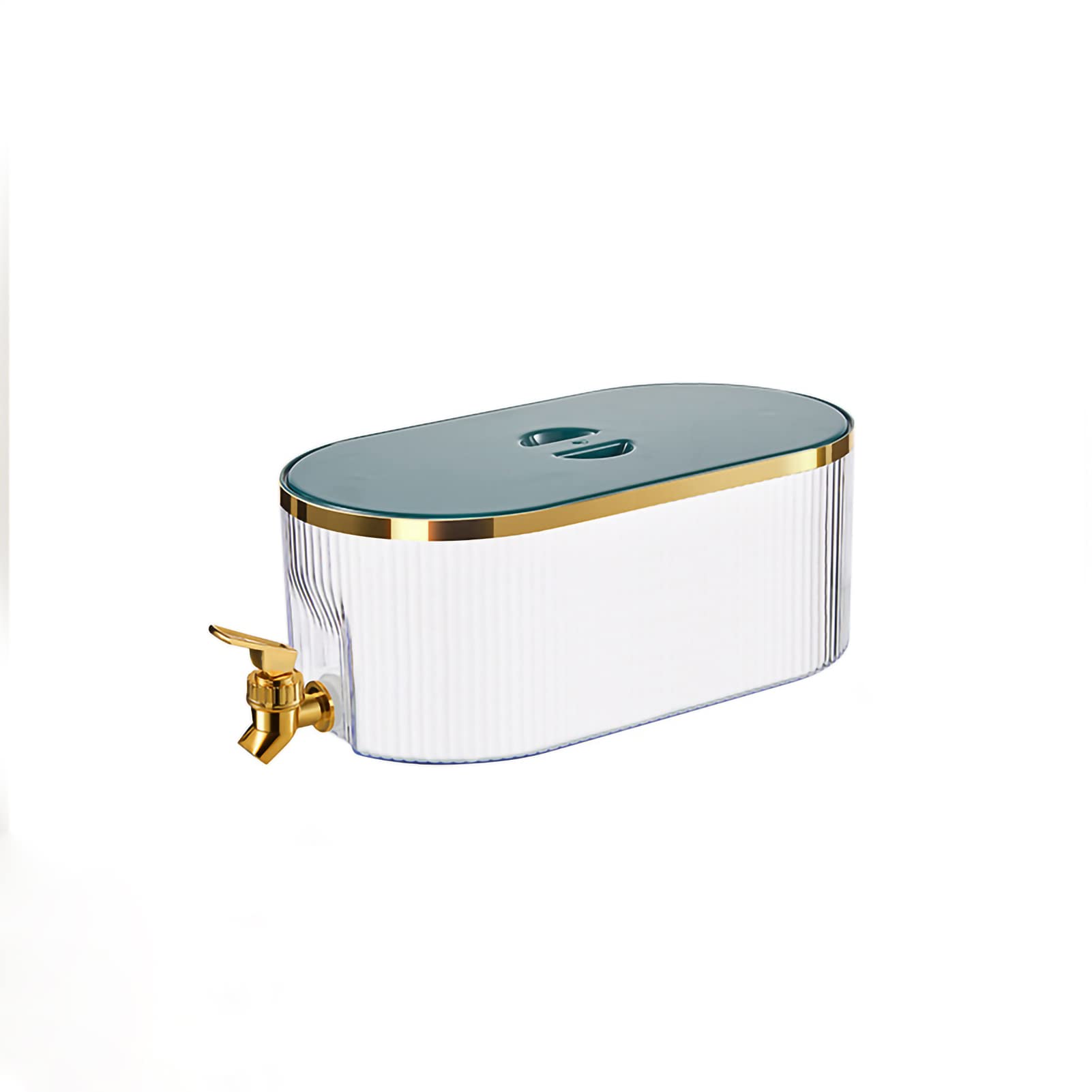 Fdit Cold, 5.3L Large Capacity Sealed Water Dispenser with Faucet Food Grade PP PS Material for Odor Proof Home Office Use