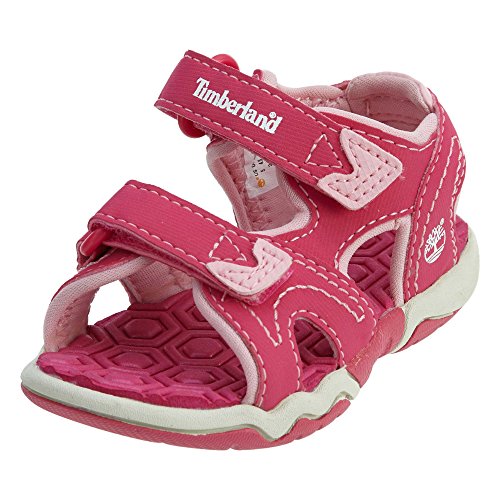 Timberland Adventure Seeker Two-Strap Sandal (Toddler/Little Kid) (8 M US Toddler, Light Pink)