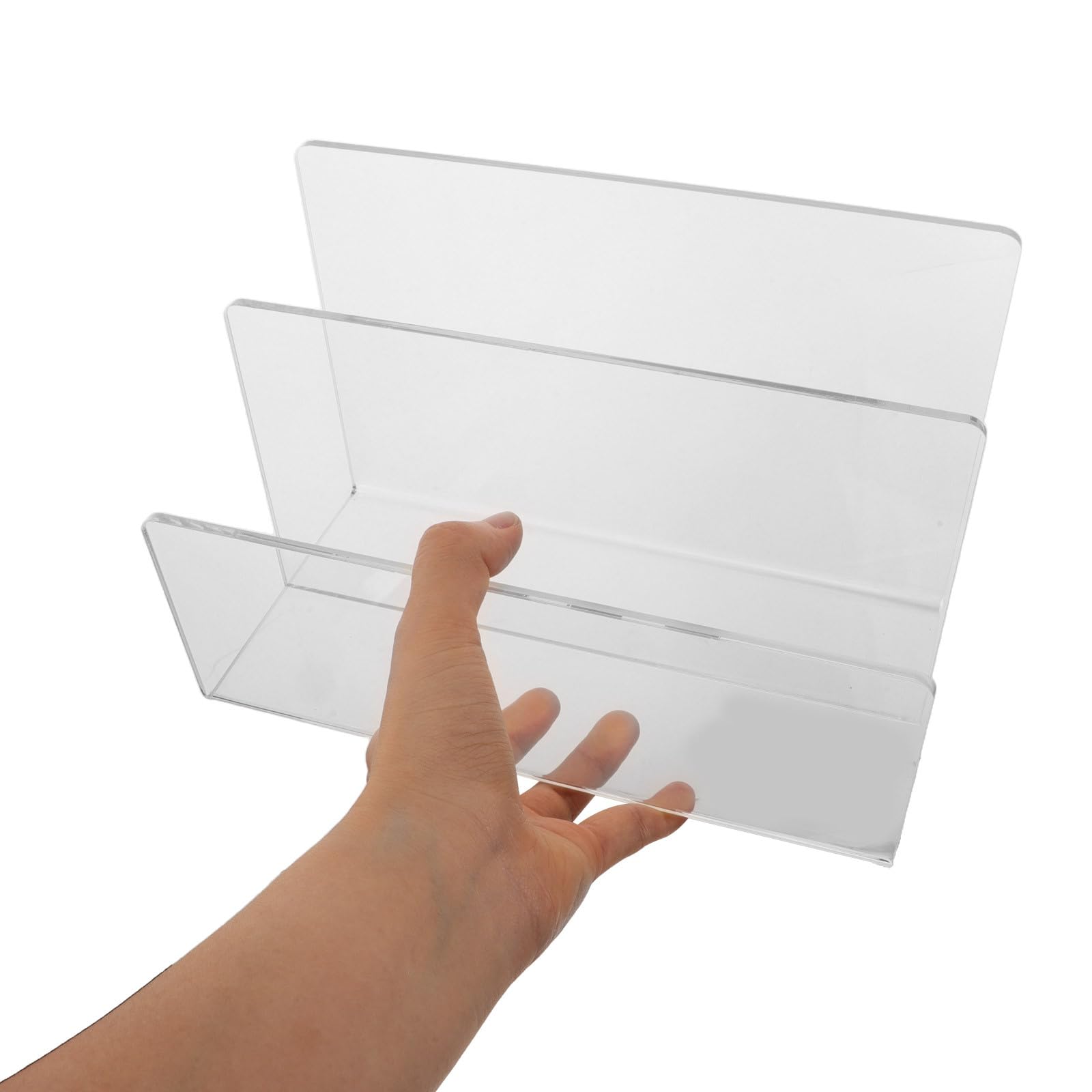Toddmomy Soporte acrílico para Sobres, Organizador de Archivos