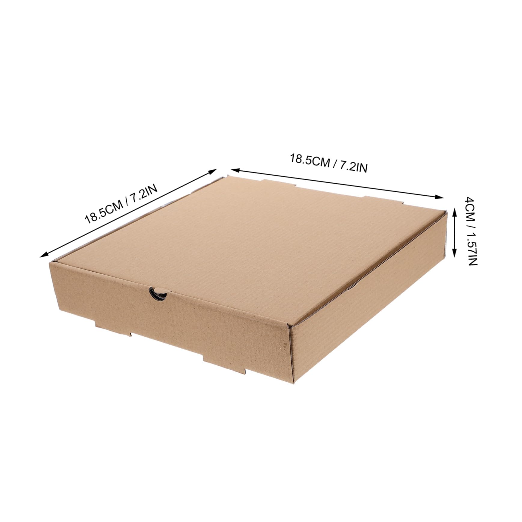 Healifty Heat Insulated Pizza Boxes 10pcs Aluminum Foil Containers Greaseproof Pizza Storage Triangle Slice Boxes Takeouts Travel