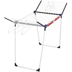 Precio Tendedero Extensible Leifheit Tendedero con Alas Pegasus 200 Solid, Tendedero de Ropa Plegable, Estable y Resistente a la Corrosión, Tendedero Exterior e Interior