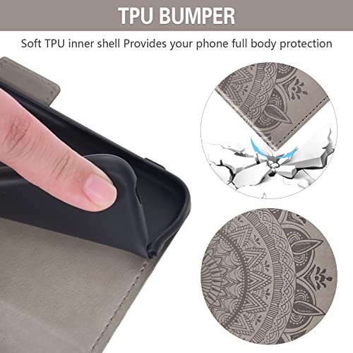 Asuwish SAMSUNG-S10-5G-XRKQB-US Compatible With Samsung Galaxy S10 5G Wallet Case Tempered Glass Screen Protector Card Holder Flip Purse Wrist Strap Stand Cell Phone Cover thumb #7