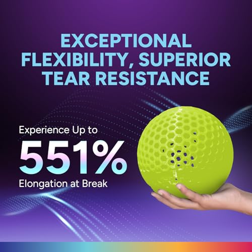 Image of OVERTURE TPU Filament TPU Material for 3D Printers 3D Printing 3D Printer Filament 1.75mm 1kg Spool High Density High Dimensional Accuracy Fits Most FDM Printers (Grass Green)