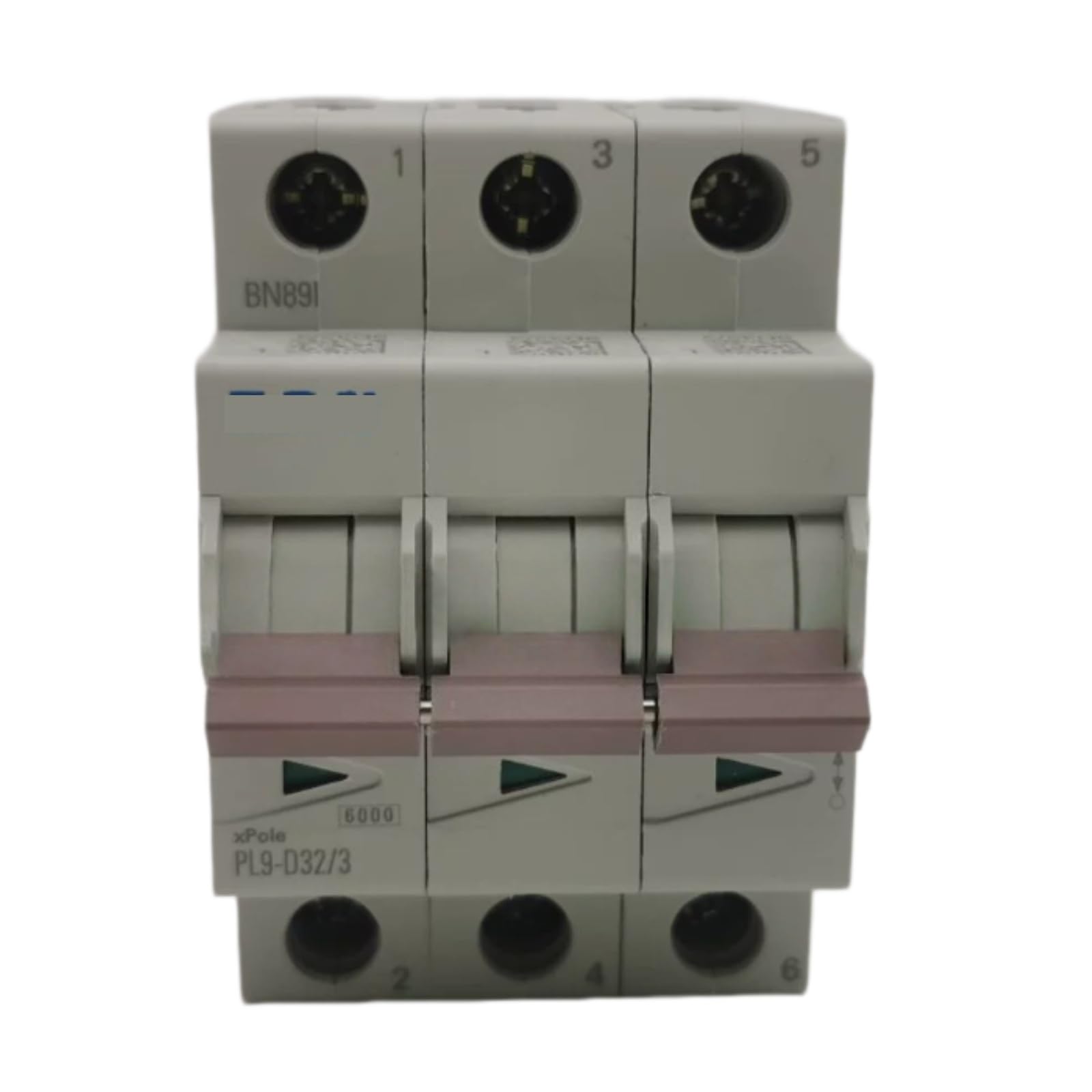 HKEJSJWA Circuit Breaker PL9-D32/3 294603, 32A 3P Mini Circuit Breaker