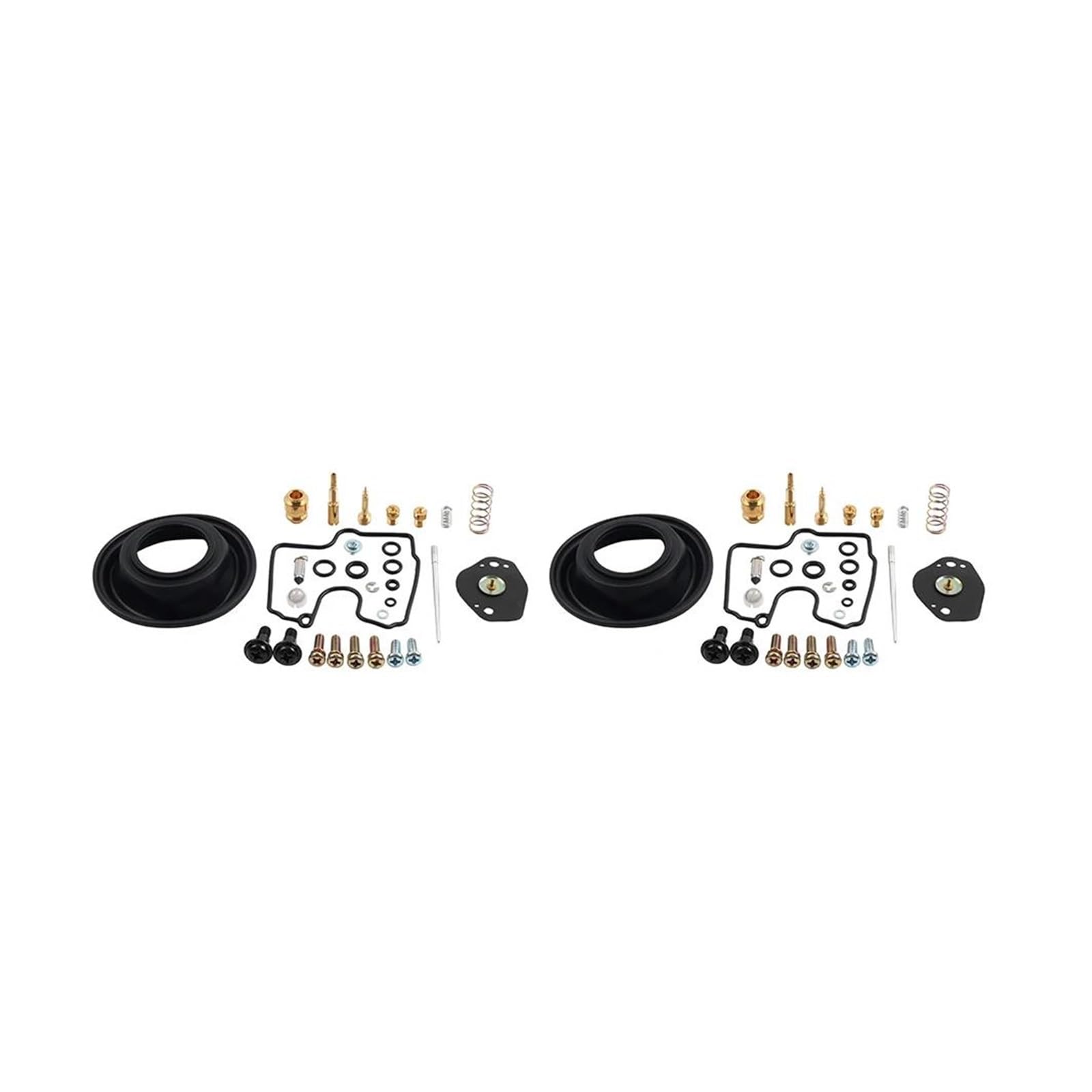 2Sets Motorcycle Carburetor Repair Kit Gaskets Jet Carb Rebuild for SU&ZUKI SV650 SV650S 1999 2000 2001 2002