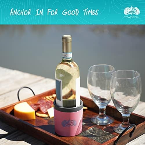 Toadfish Anchor Non-Tipping Universal Cup Holder (Pink)