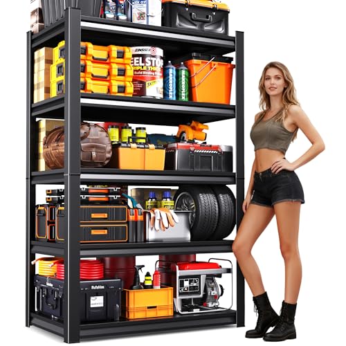 Heavy Duty 5-Tier Garage Storage Shelving Unit