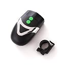 Kuber Industries Cycling Safety Lights|Bicycle Light Battery Powered|Fits On Any Road Bikes-Pack of 6 (Black) gallery image