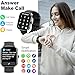 Smartwatch Damen Herren, 1.91'' Zoll HD Smart Watch mit Bluetooth Anrufe, Fitness Tracker Schrittzähler mit 110+ Sportmodi, Schlafmonitor SpO2 Herzfrequenz, IP68 Wasserdicht Fitnessuhr für Android iOS
