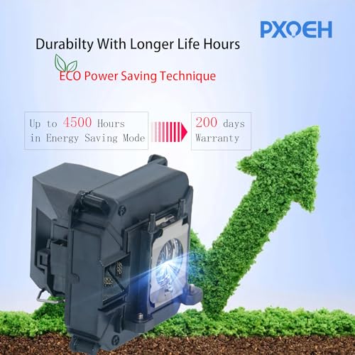 Image of ELP-LP68 V13H010L68 for Epson Powerlite Home Cinema 3010 3010E 3020E H421A H421C H422A H422C H450A H450C EH-TW5810C TW5900 TW5910W TW6000W TW6100W TW6510C TW6515C Replacement Projector Lamp Bulb
