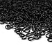 500 Pack - CleverDelights 4mm Jump Rings - Dark Black Color - 21 Gauge (.7mm Thick)