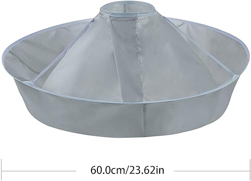 Miniatura 6 de Capa de corte de pelo | Capa de peluquería con diseño de paraguas de 23.6 in para adultos, suministros de peluquería para hombres y mujeres,