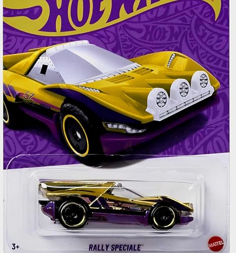 Image of ANVIT Toy Zone 1:64 HW Custom Pearl & Chrome Series Original HW Die-Cast Vehicle (Multicolor), Rare Collectible Edition (Rally Speciale)
