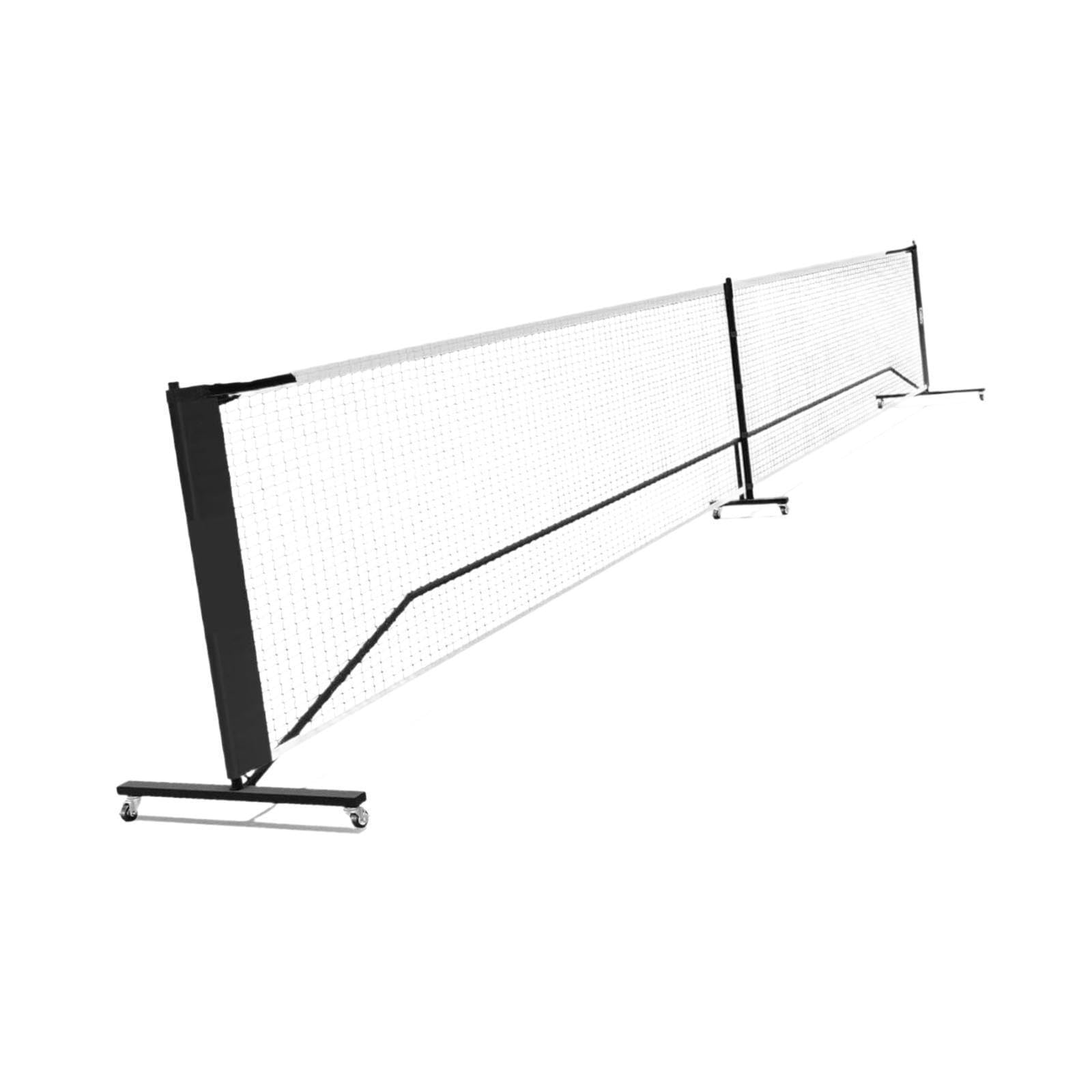 Rete da Tennis regolamentare di Dimensioni Standard con Struttura in Metallo, Montaggio Semplice e Costruzione Durevole, Gioco competitivo, Rete da Badminton da 22 Piedi