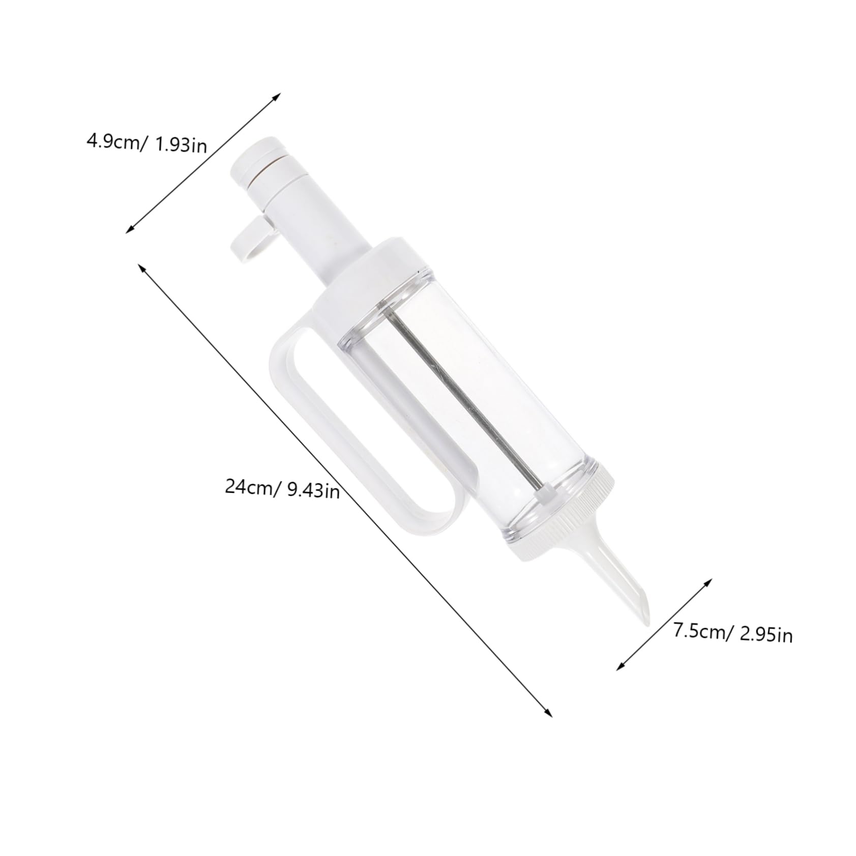 PHENOFICE Ergonomic Handle Cookie Easy to Clean Use for Biscuit Maker Cupcake Decorating